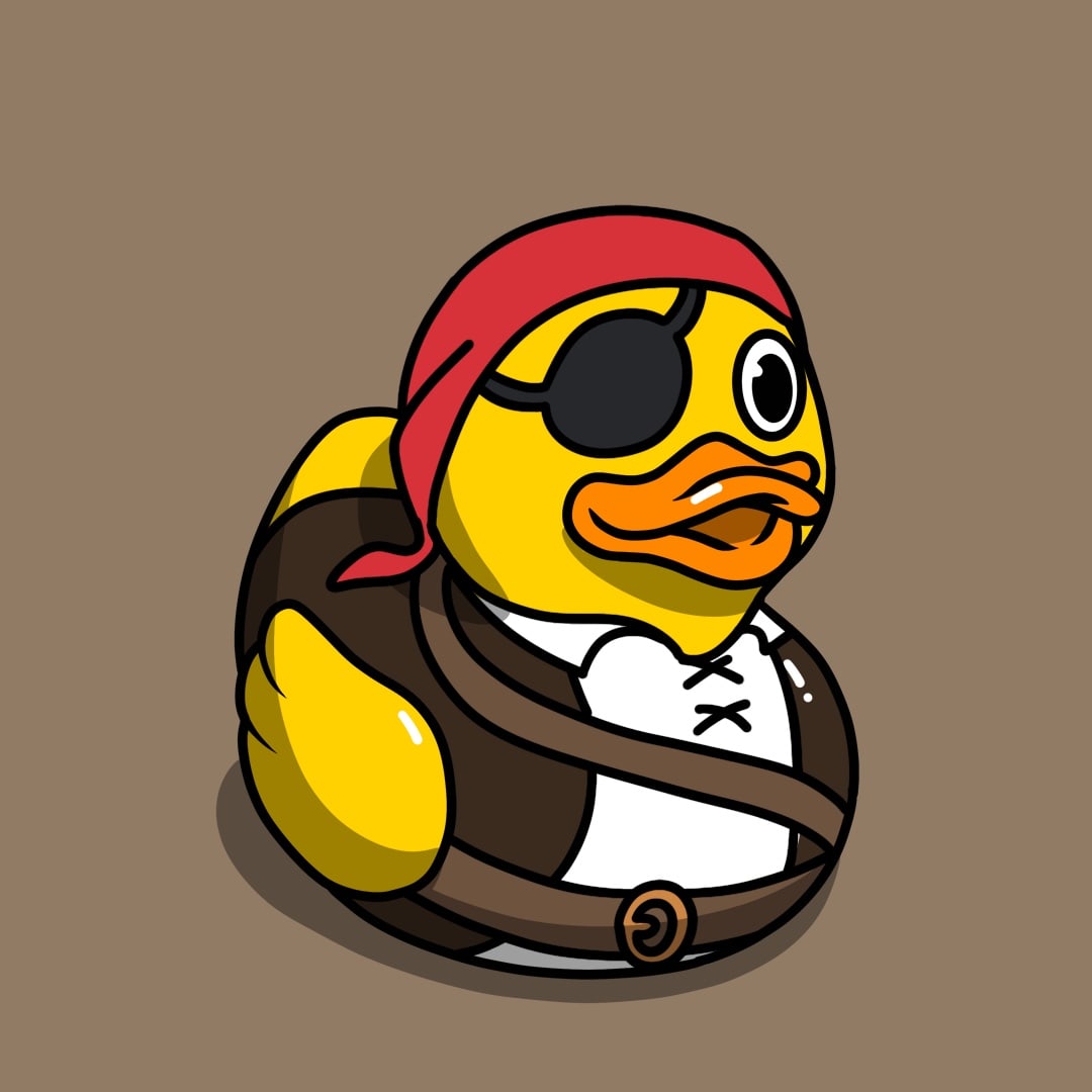 Illustration · Pirate  Duck