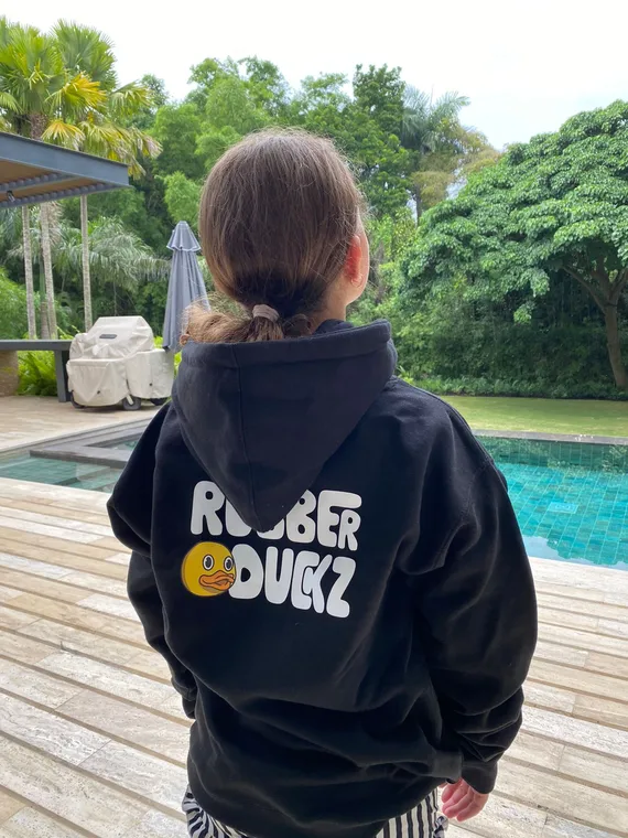Taking the Genesis hoodie outside