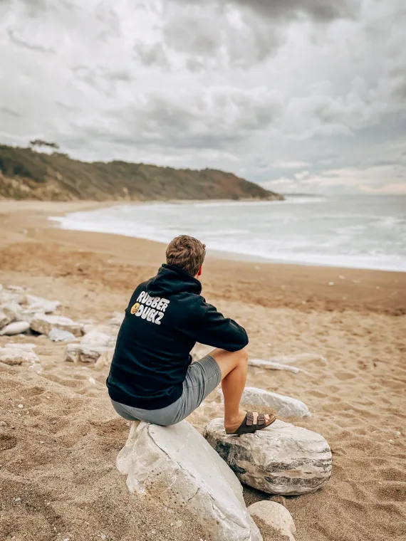 The Genesis hoodie, coast to coast