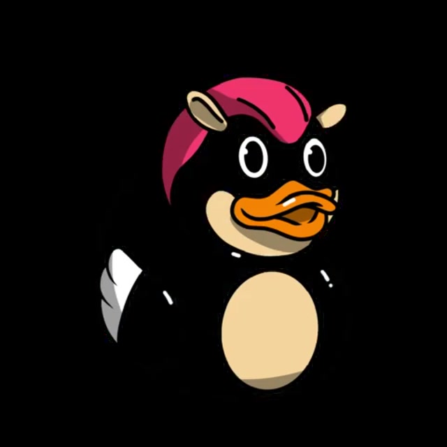 Mighty Duck · completed drawing